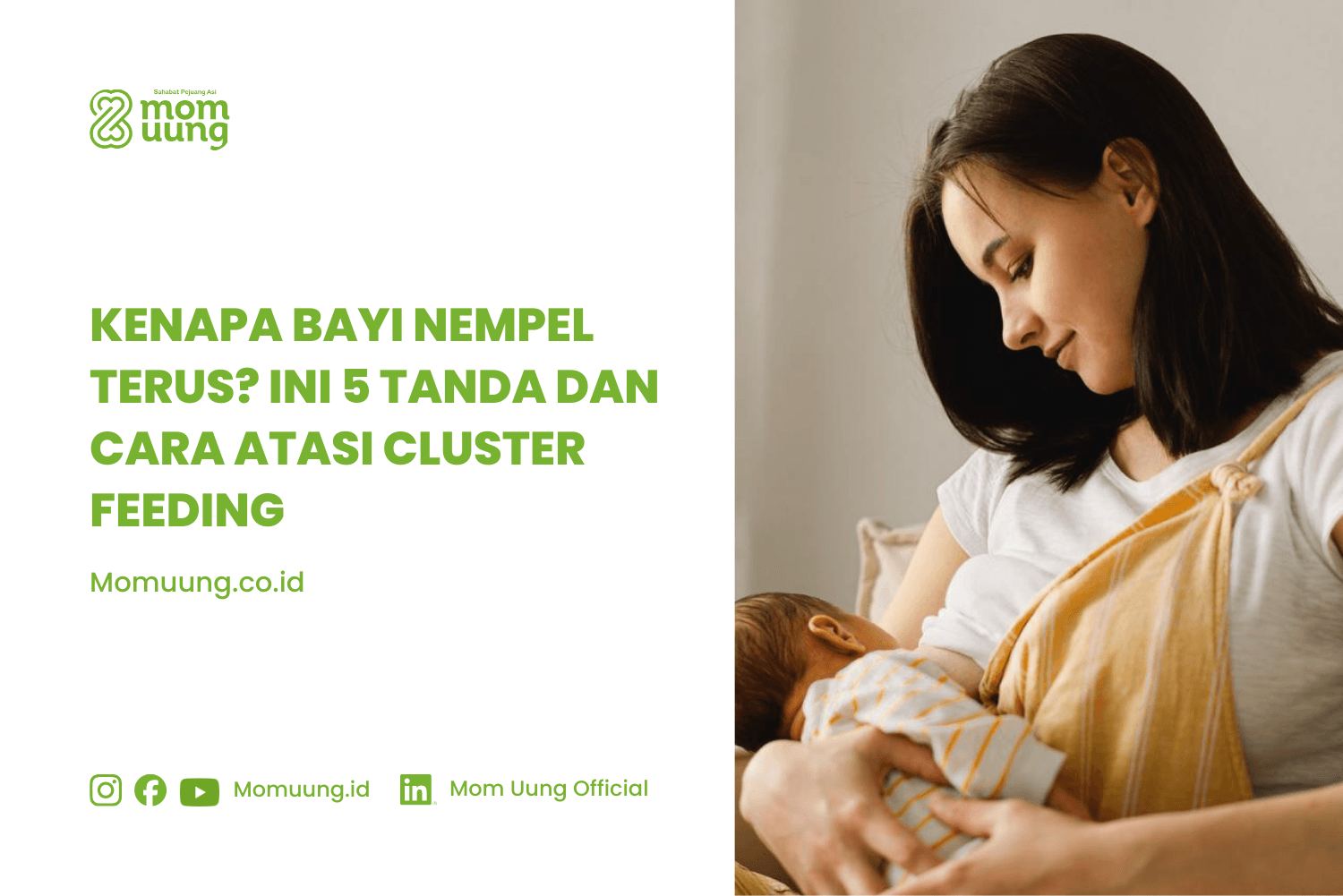 5 Tanda dan Cara Atasi Cluster Feeding pada Bayi