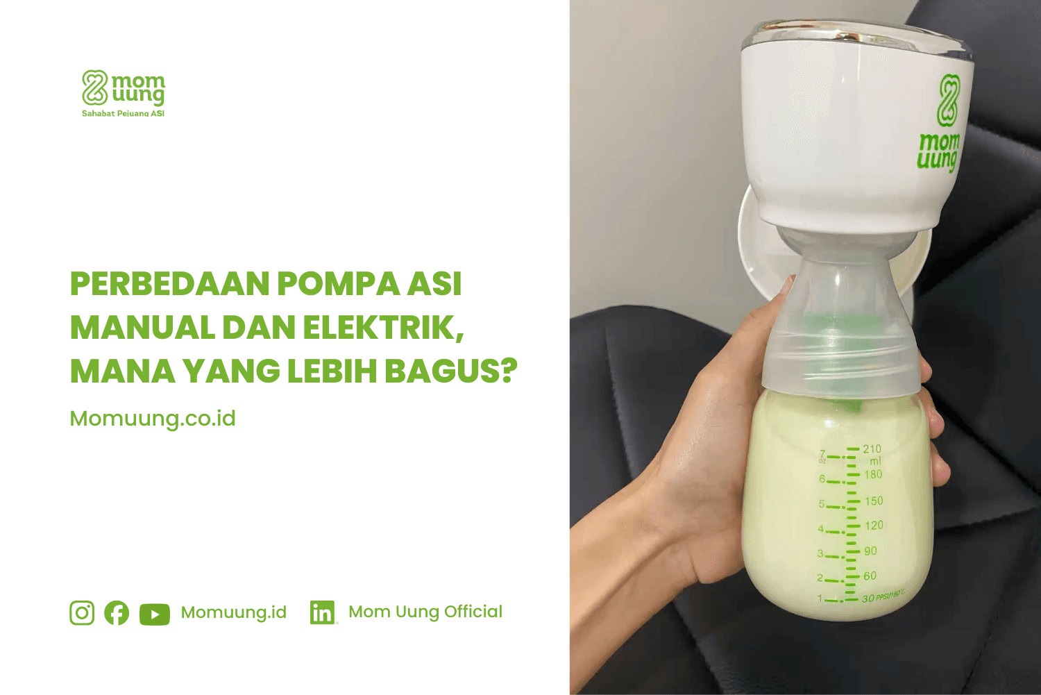 Perbedaan Pompa ASI Manual dan Elektrik, Mana yang Lebih Bagus?