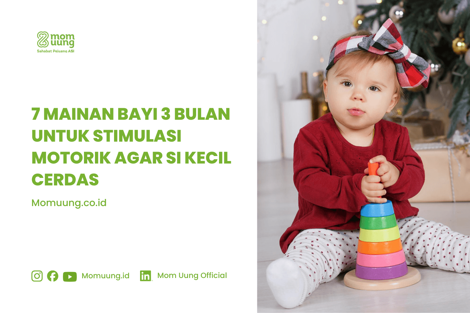 7 Mainan Bayi 3 Bulan untuk Stimulasi Motorik agar si Kecil Cerdas
